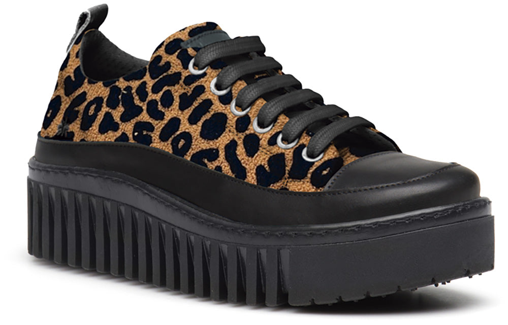 Brighton Animal Print Platform Sneaker, 1518s