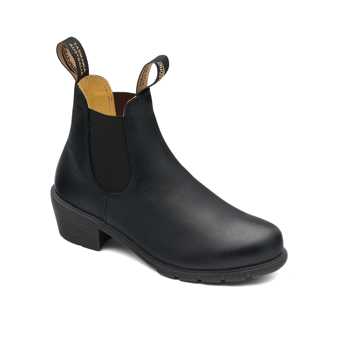 Blundstone Women's Series Black Heel Boot, 1671