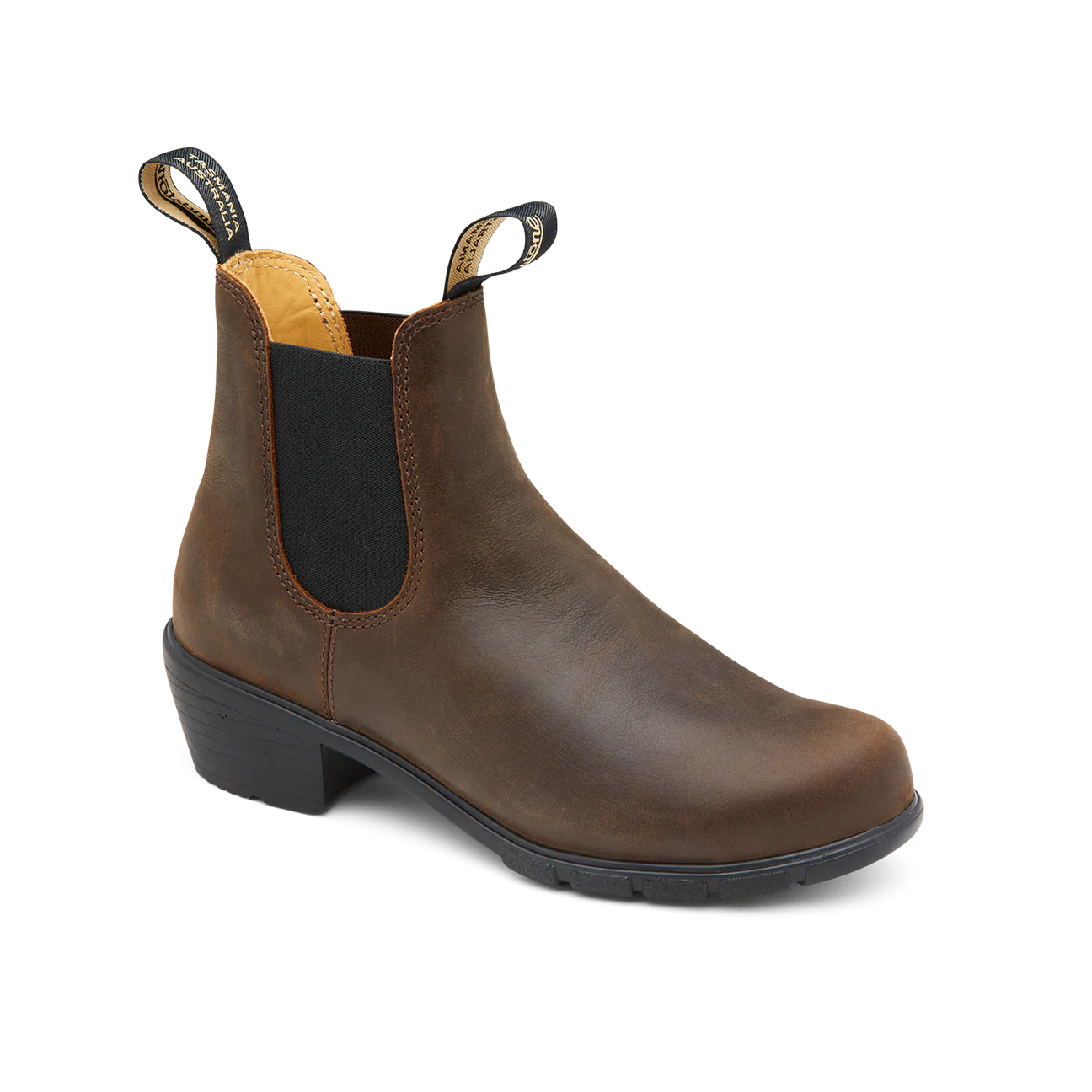 Blundstone Women's Series Antique Brown Heel Boot, 1673