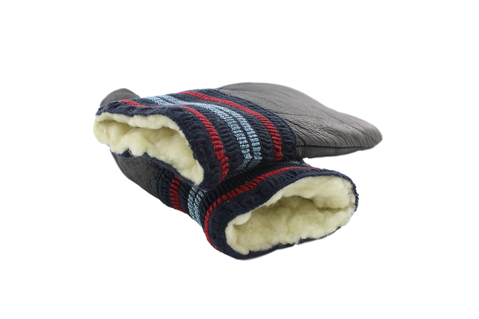 Klondike Sterling Youth Mitten with Cuff, 31H3B