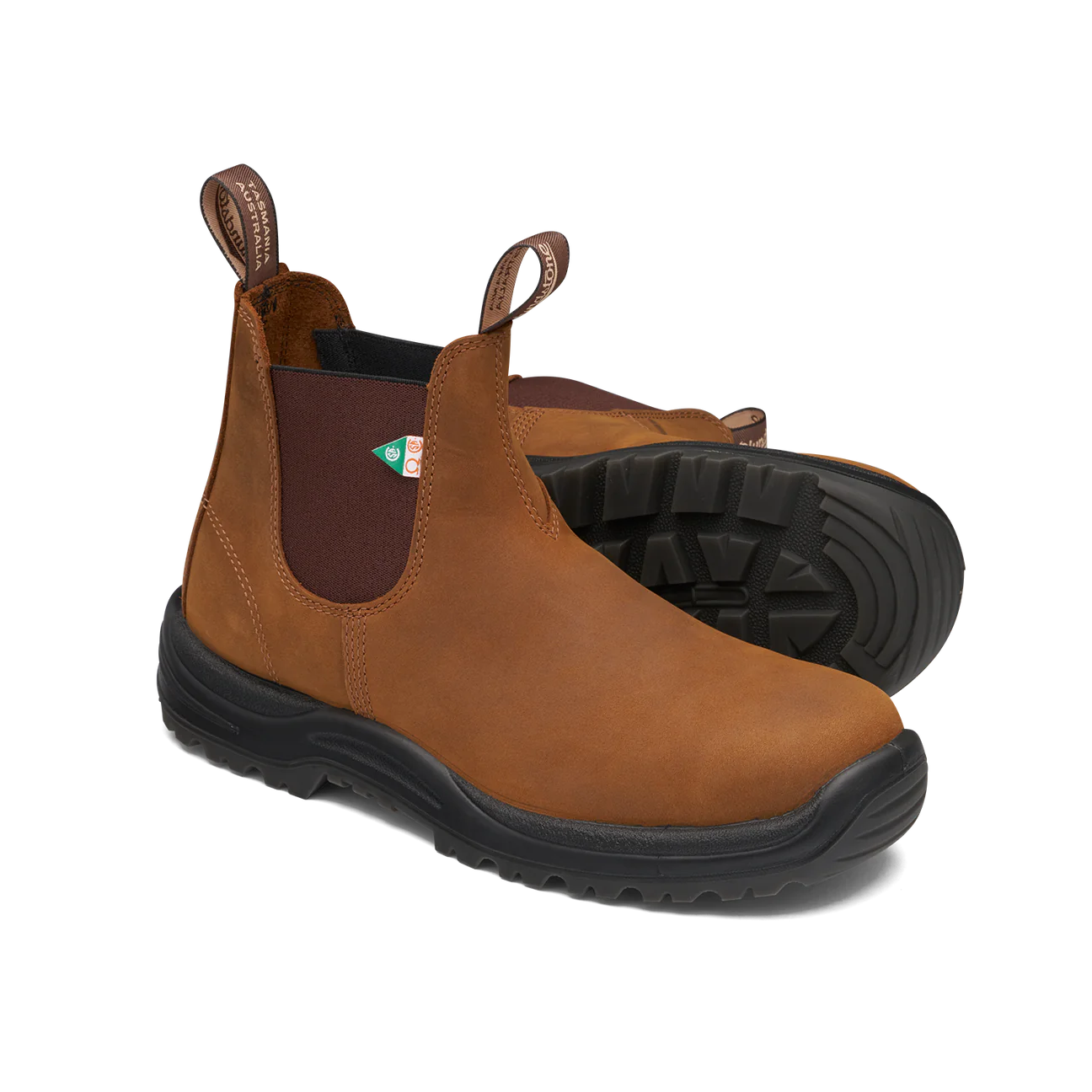 Blundstone Work & Safety Saddle Brown Boot, 164