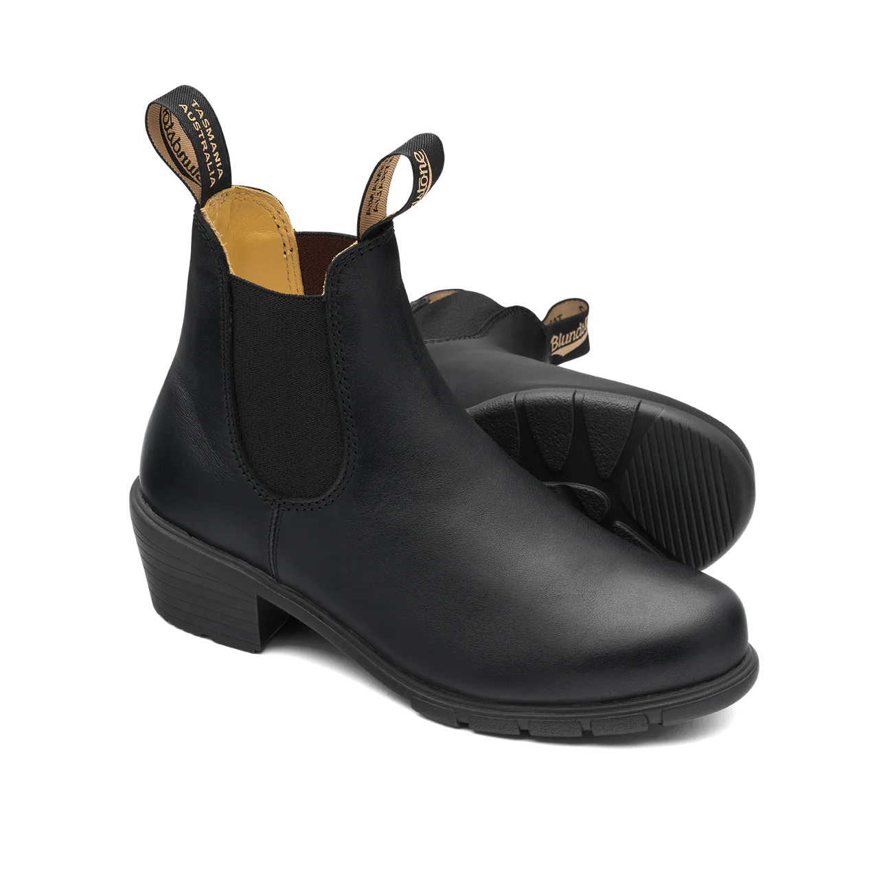 Blundstone Women's Series Black Heel Boot, 1671