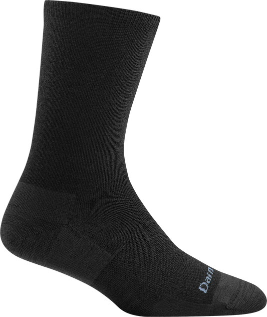 6012 - Women's Solid Lifestyle Crew Sock