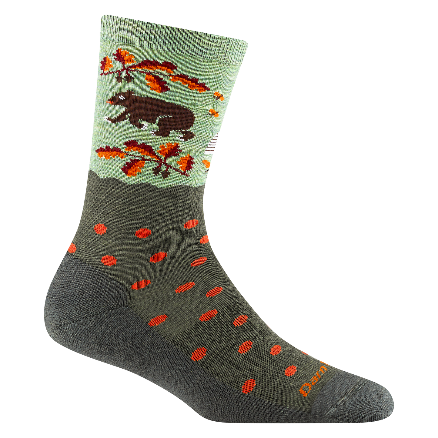 6105 - Women's Wild Life Light Cushion Crew Sock