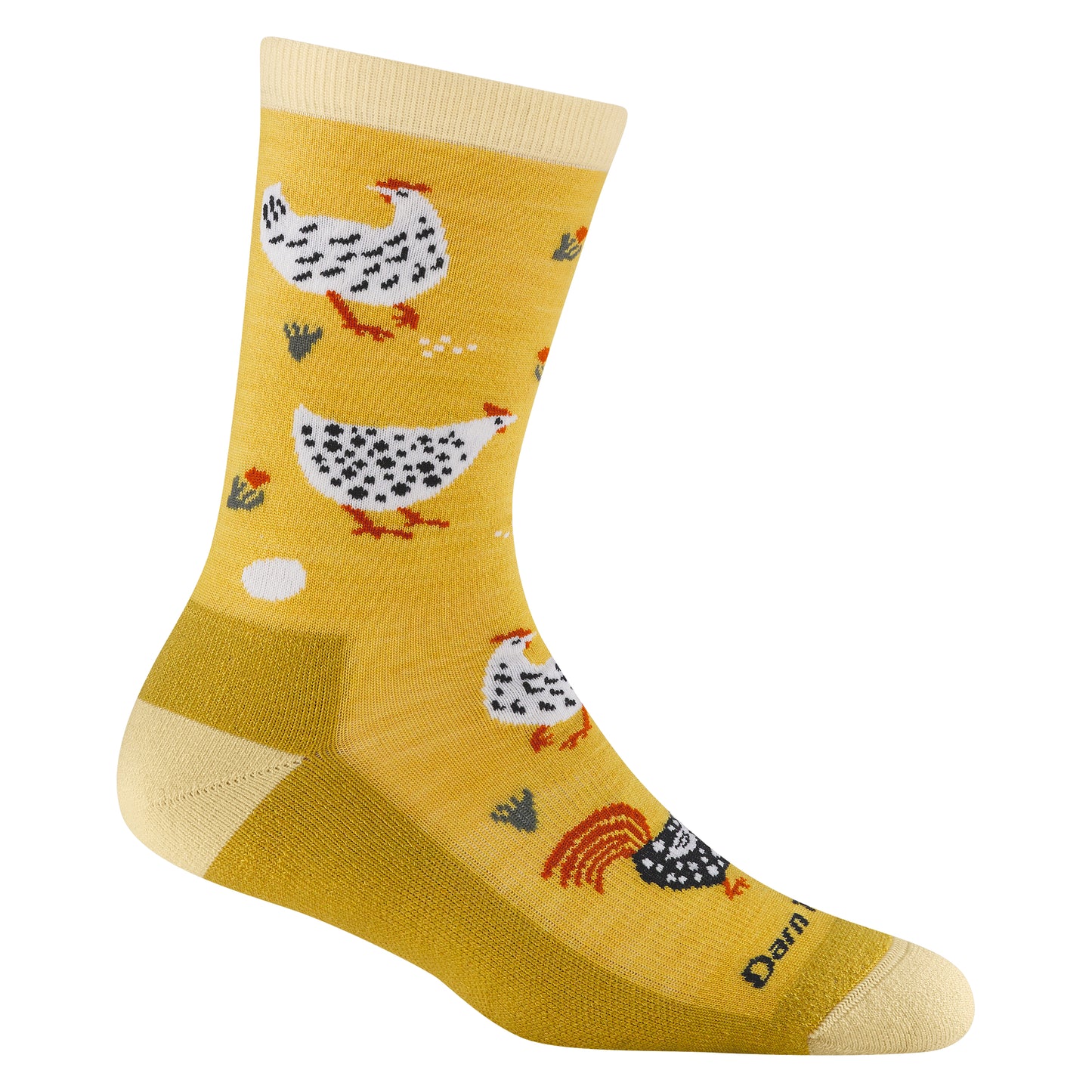 6114 - Women's Mother Clucker Crew Lightweight Lifestyle Sock