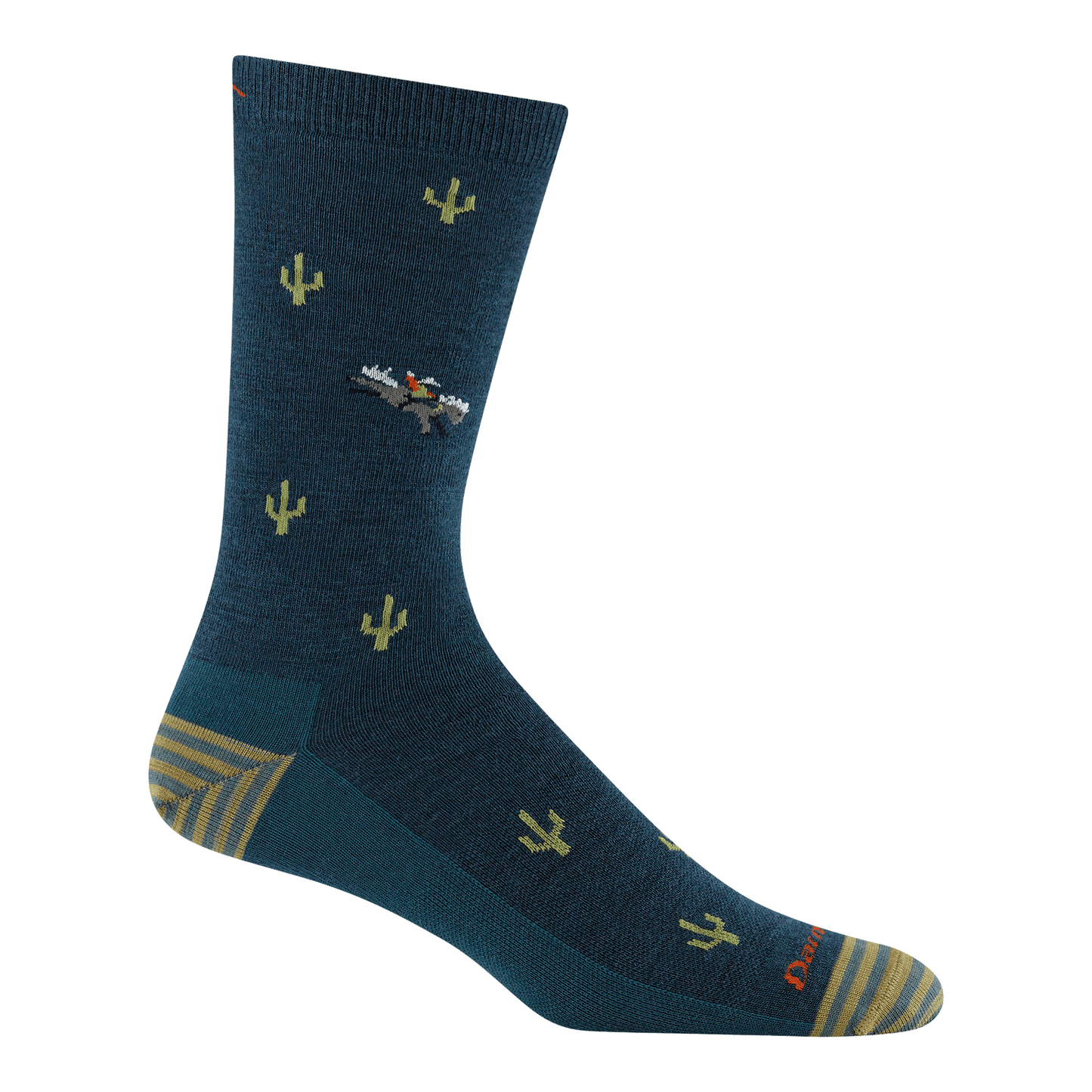 6132 - Men's Wool'd Wool'd West Crew Lightweight Sock
