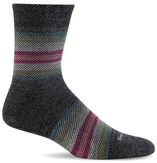 Women's Blanket Twill Essential Comfort Crew Sock