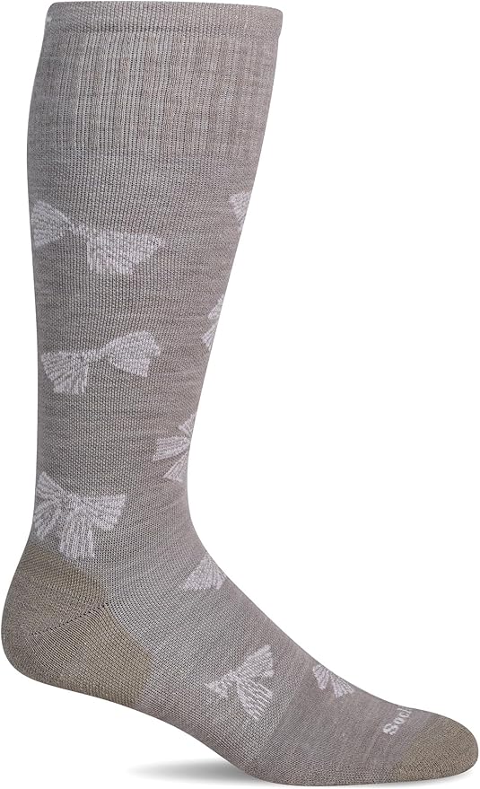 Women's Bows Compression Sock, 15-20 mmHg