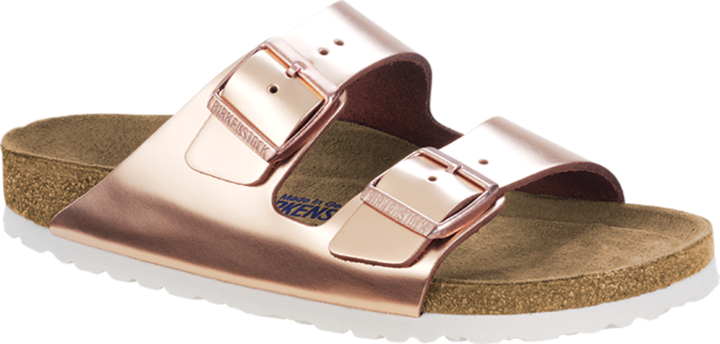 Arizona Soft Footebed Metallic