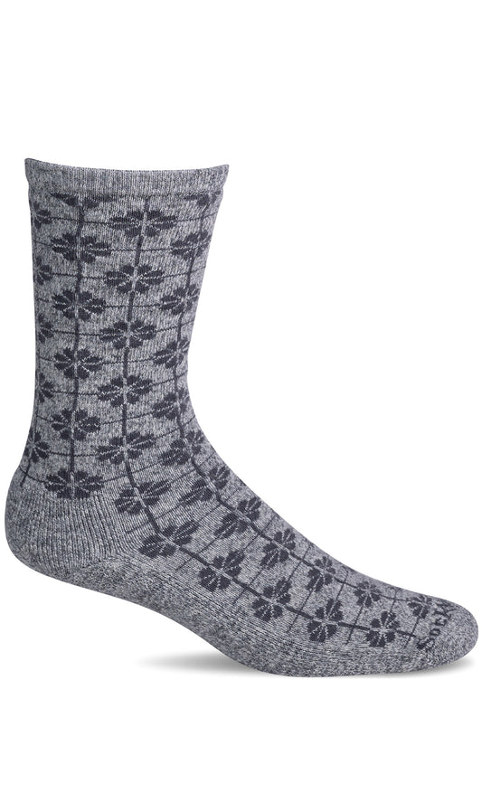 Women's Petal Plaid Everyday Sock