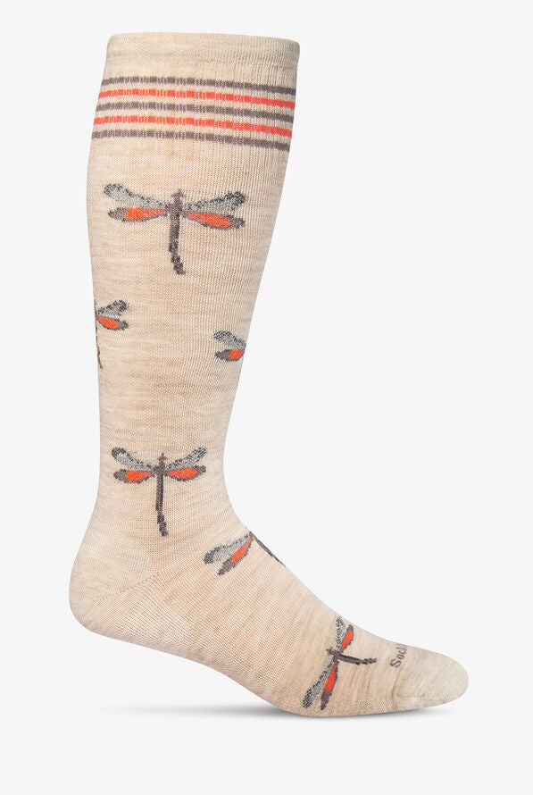 Women's Dragonfly Compression Sock, 15-20 mmHg