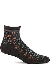 Women's Jumping Jacks Quarter Essential Comfort Sock