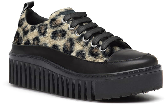 Brighton Animal Print Platform Sneaker, 1518s