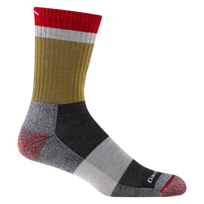 1924 - Men's Heady Stripe Micro Crew Sock