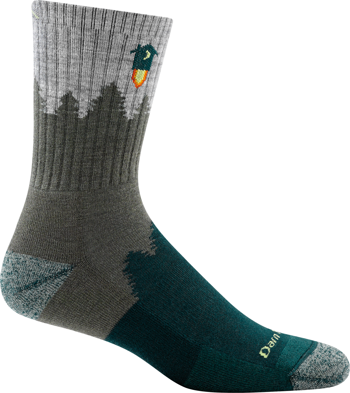 1974 - Men's #2 Midweight Cushion Micro Crew Sock