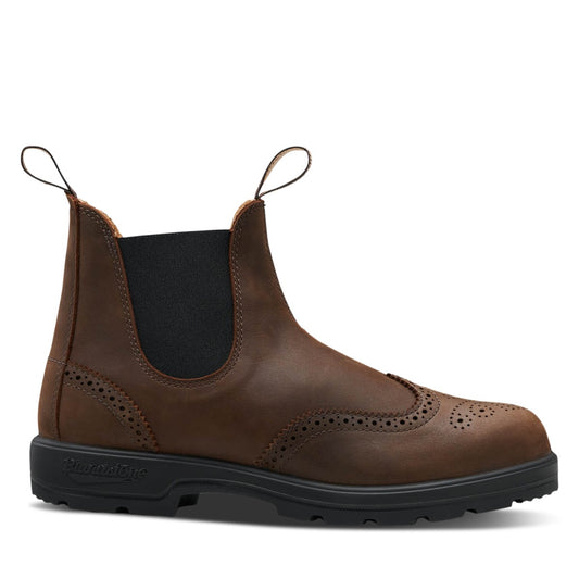 Blundstone Classic Antique Brown Brogue Boot, 2444