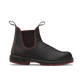 Blundstone Classic Black with Red Herringbone and Red Sole Boot, 2342