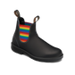 Blundstone Original Black with Rainbow Elastic Boot, 2105
