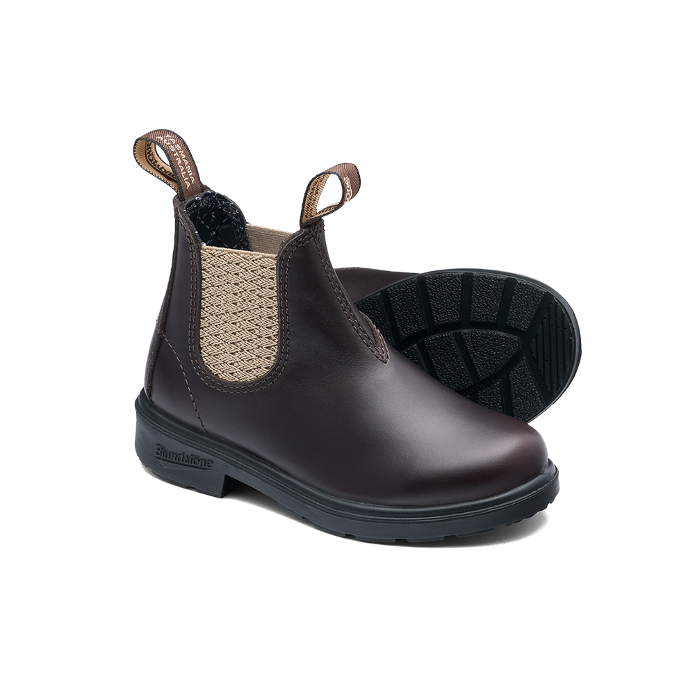 Blundstone Kids Brown with Sand Elastic Boot, 2653
