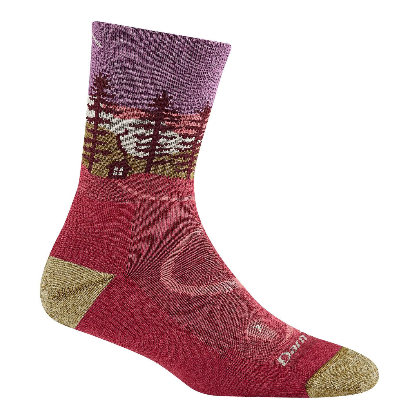 5013 - Women's Northwoods Micro Crew Midweight Hiking Socks