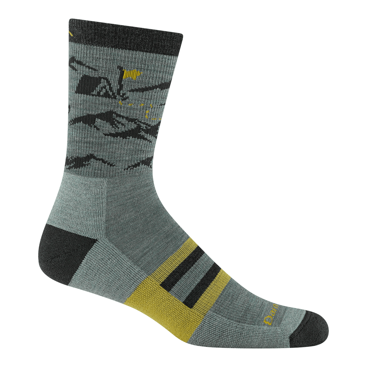 5021 - Men's Hike Hike Hut Micro Crew Midweight Sock