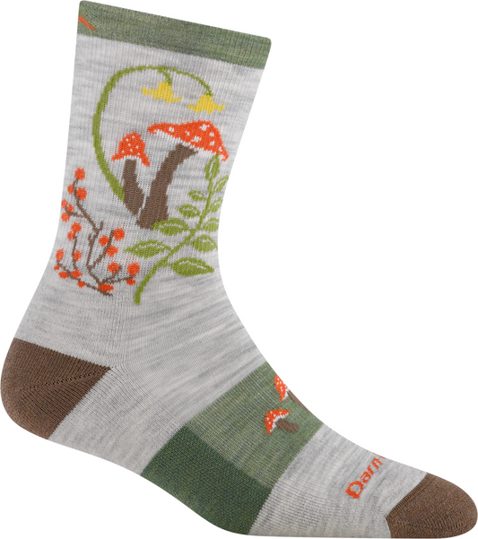 5026 - Women's Mellow Mushroom Micro Crew Lightweight Hiking Sock