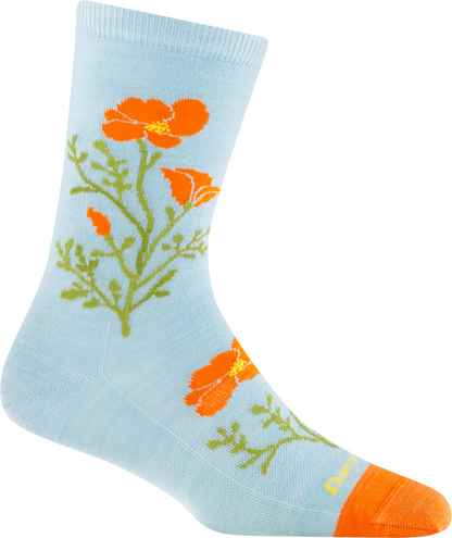 6104 - Women's Blossom Crew Sock