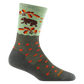 6105 - Women's Wild Life Light Cushion Crew Sock