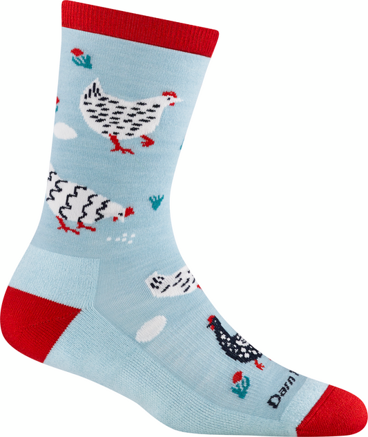 6114 - Women's Mother Clucker Crew Sock with Cushion