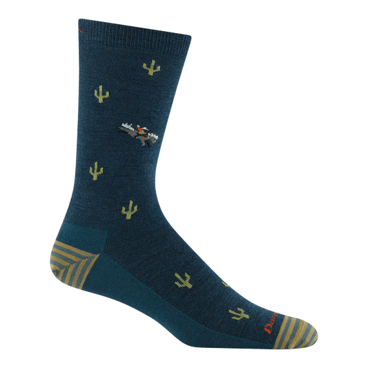 6132 - Men's Wool'd Wool'd West Crew Lightweight Sock