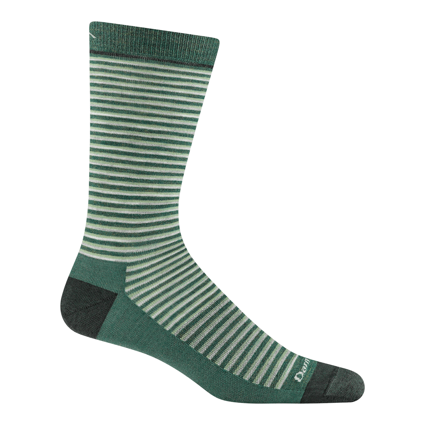 6134 - Men's Microstripe Crew Lightweight Socks