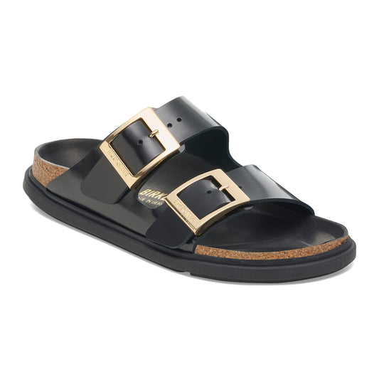 Arizona Droplet Buckle High Shine Leather