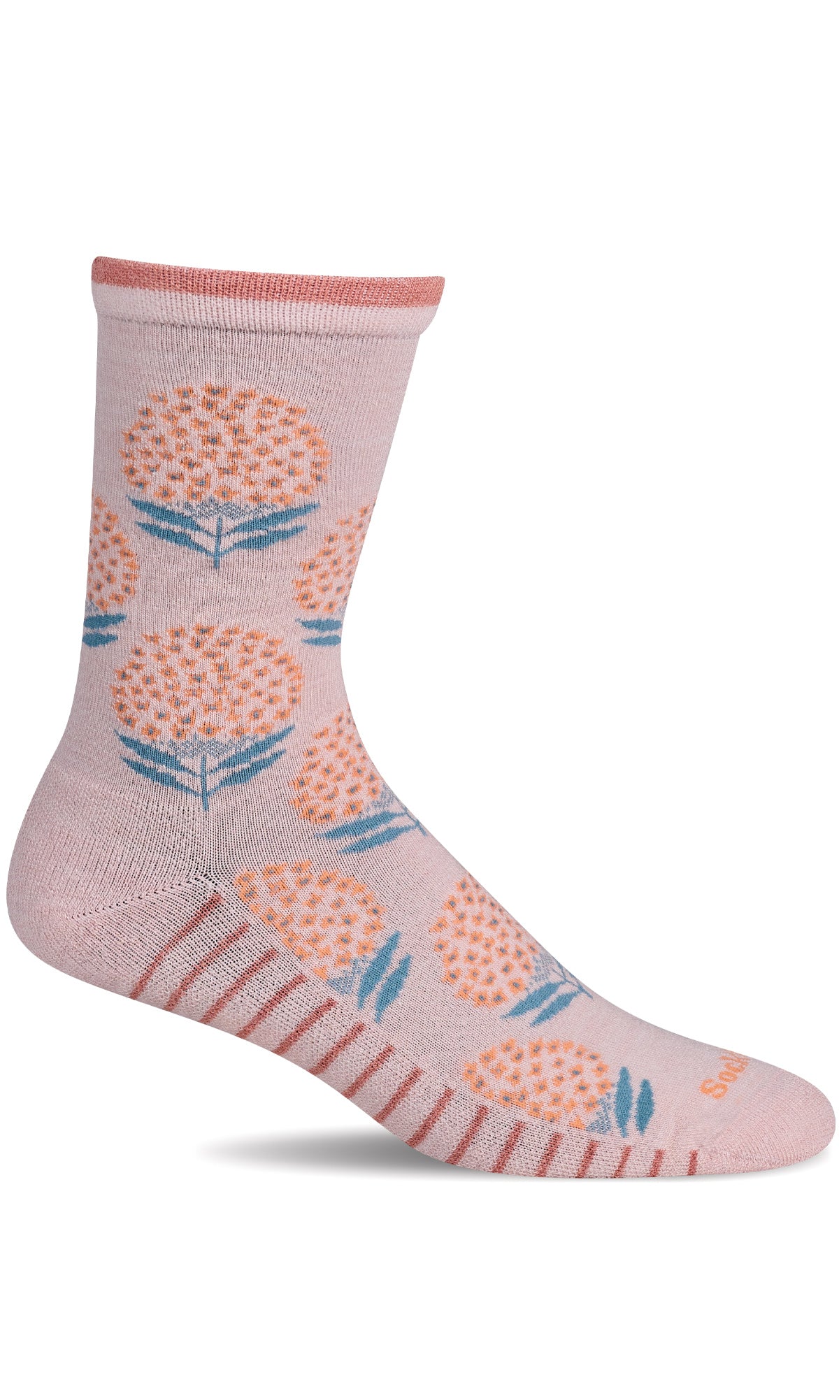Women's Flower Essential Comfort Crew Sock