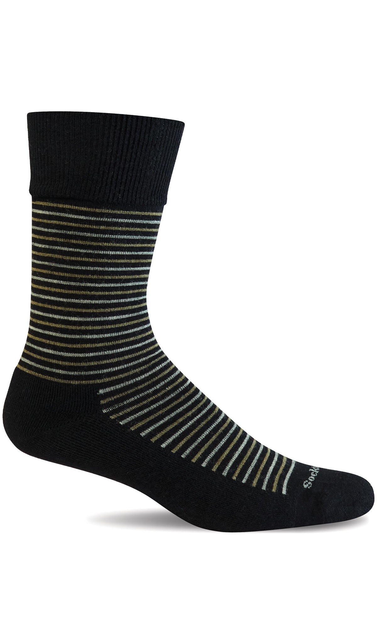 Men's Kick Back Crew Sock, Relaxed Fit