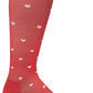 Women's Full Heart Wide Calf Compression Socks, 15-20 mmHg