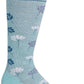 Women's Field Flower Compression Sock, 15-20 mmHg