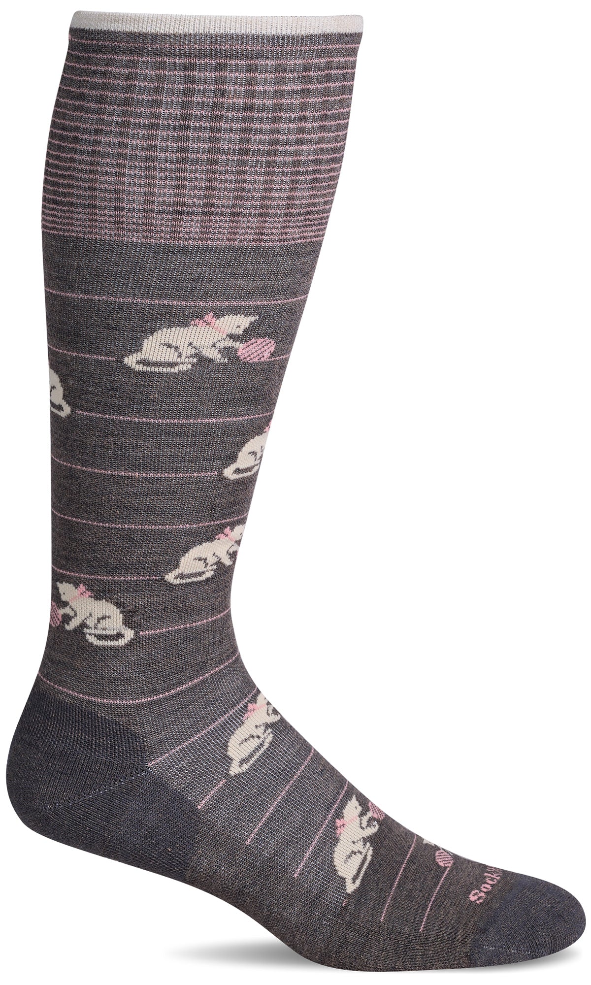 Women's Playful Compression Sock, 15-20 mmHg