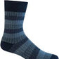 Men's Ticking Tweed Essential Comfort Crew Sock