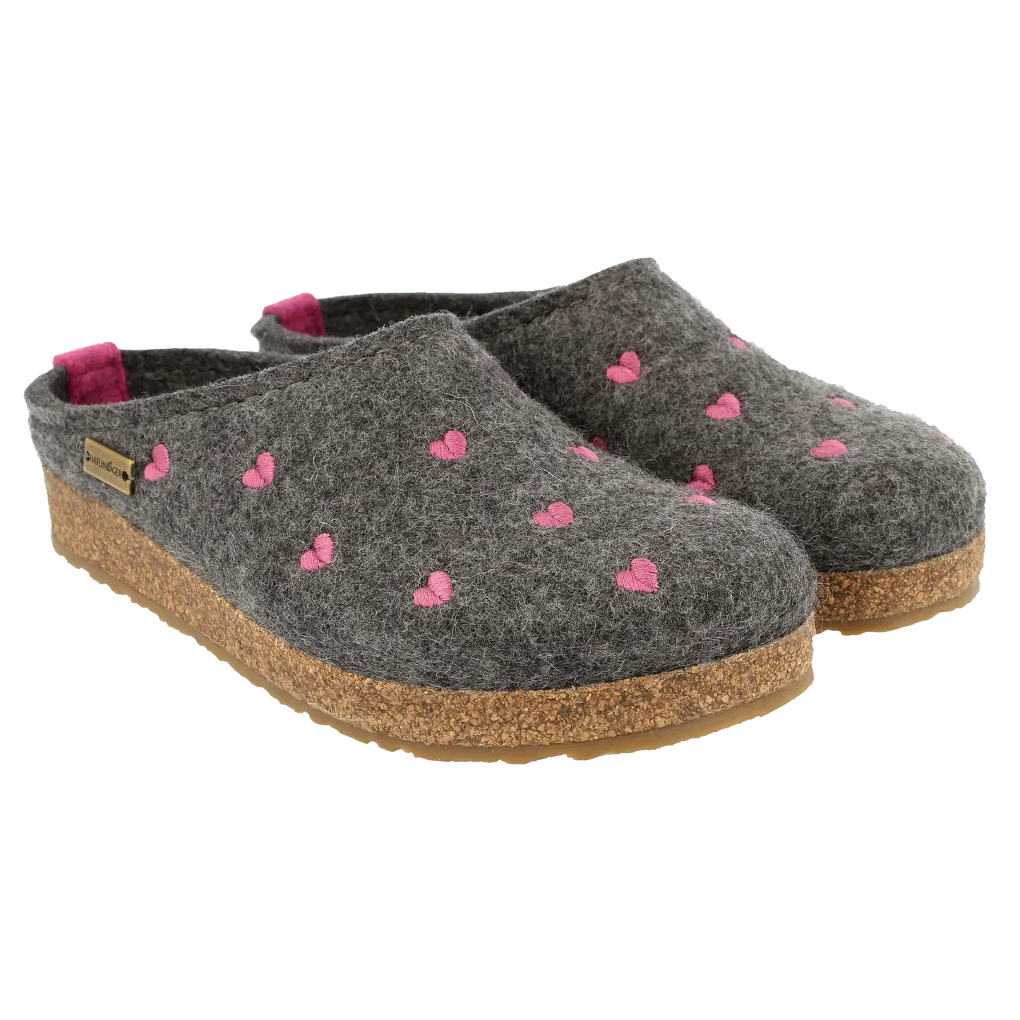 Cuoricini Slipper, Grey