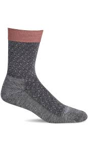 Women's Softie Crew Sock, Relaxed Fit (Diabetic Friendly)