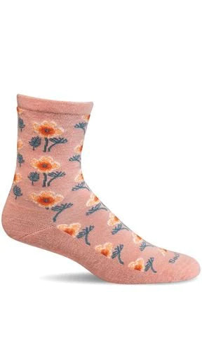 Women's Poppy Crew Sock, Essential Comfort