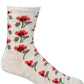 Women's Poppy Crew Sock, Essential Comfort