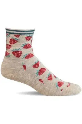 Women's Strawberry Quarter Essential Sock