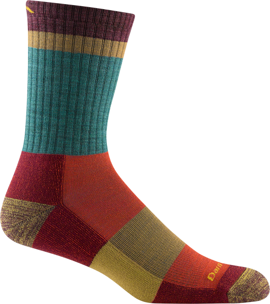 1924 - Men's Heady Stripe Micro Crew Sock