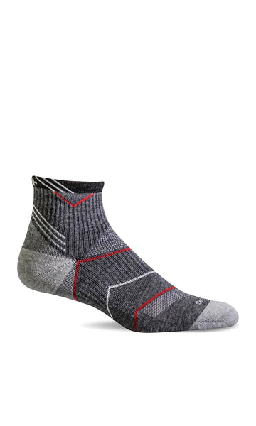 Men's Incline Quarter, Moderate Compression Socks