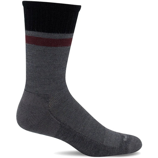 Men's Foothold Crew Compression Sock, 15-20 mmHg
