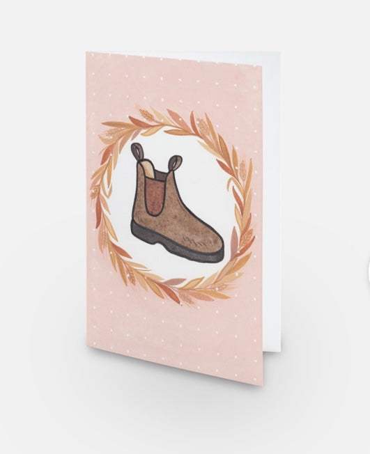 Lovely Works by Heather/Broadway Shoe Repair Greeting Cards